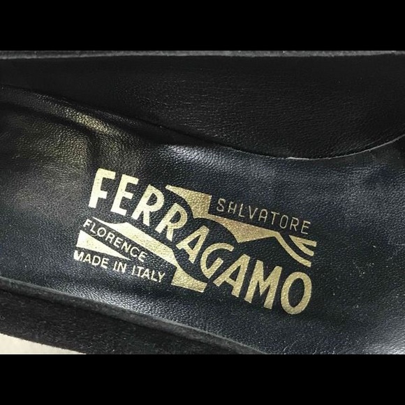 Black Salvatore Ferragamo Shoes size 6 1/2 - Picture 7 of 7